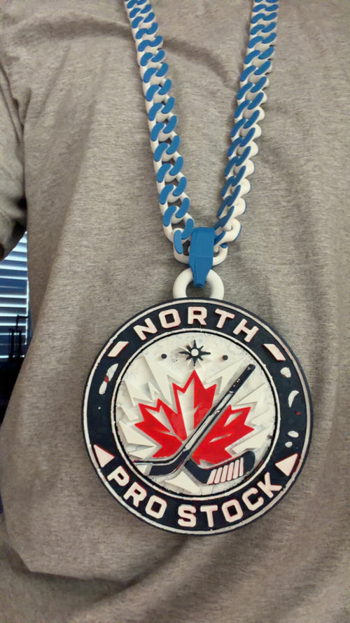 Custom 3D Printed Chain & Pendant