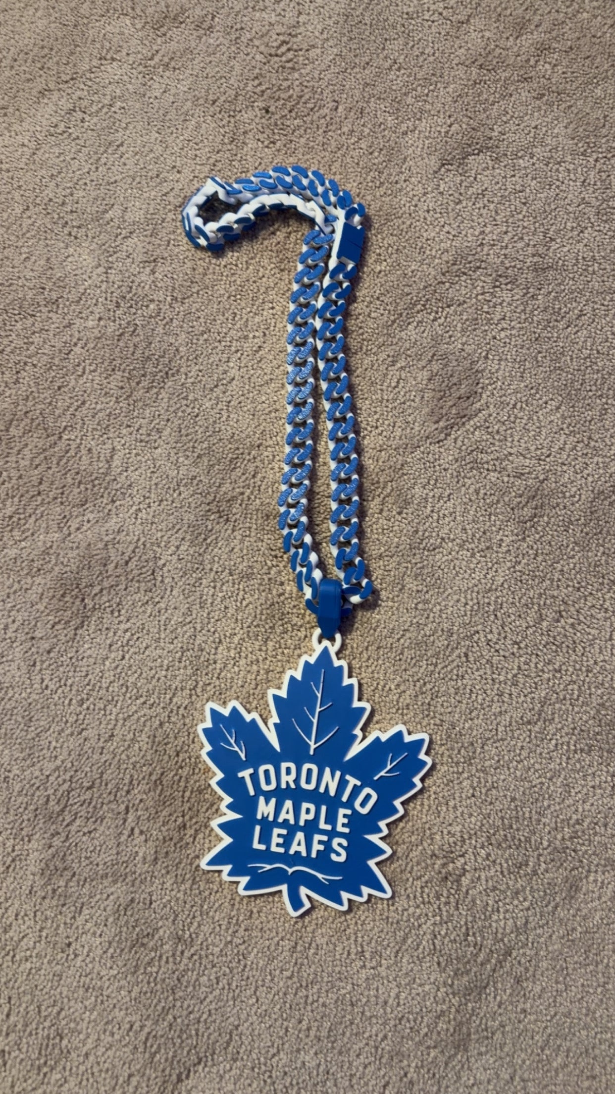 Custom 3D Printed Chain & Pendant